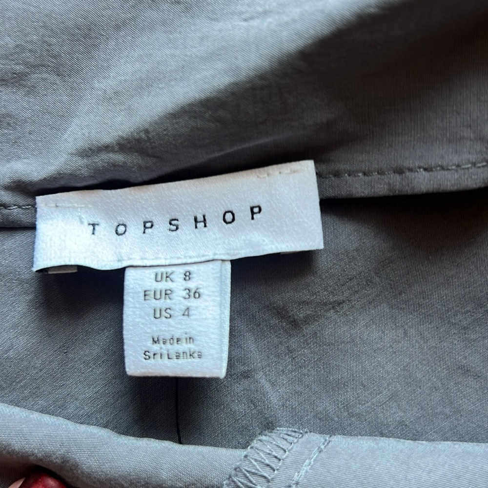 NWT TOPSHOP Soft Touch Twist Low Rise Maxi Skirt Multipe Sizes Charcoal - Picture 6 of 10